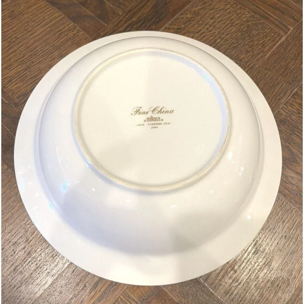 MIKASA CHARISMA pasta bowls L9049 FLORAL 9.25